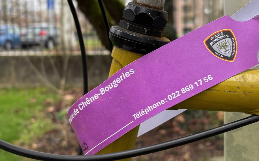 Opération « vélos abandonnés »