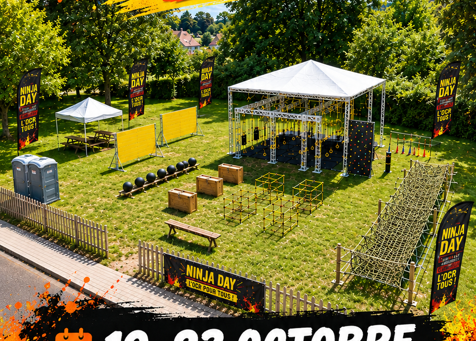 Ninja Camp : le parcours d’obstacles revient à Chêne-Bougeries
